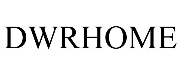 Trademark Logo DWRHOME