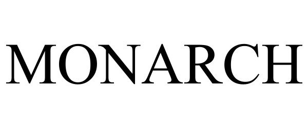 Trademark Logo MONARCH