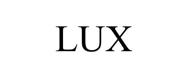 Trademark Logo LUX