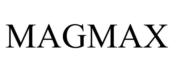 Trademark Logo MAGMAX