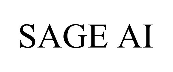 Trademark Logo SAGE AI