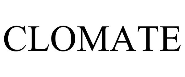 Trademark Logo CLOMATE