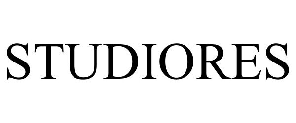 Trademark Logo STUDIORES