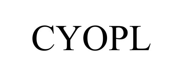 Trademark Logo CYOPL