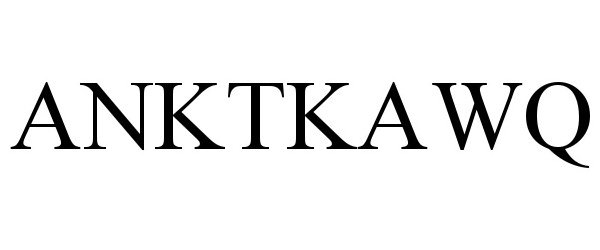 Trademark Logo ANKTKAWQ