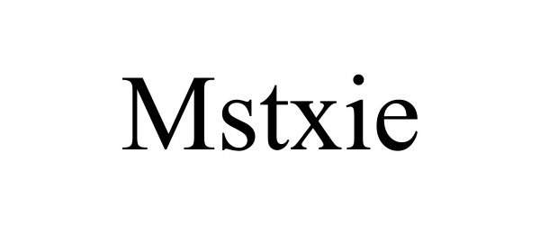 Trademark Logo MSTXIE