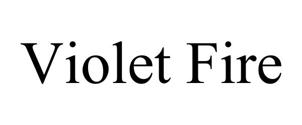 Trademark Logo VIOLET FIRE