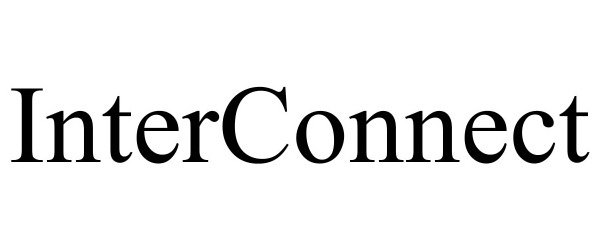 Trademark Logo INTERCONNECT