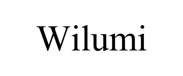 Trademark Logo WILUMI