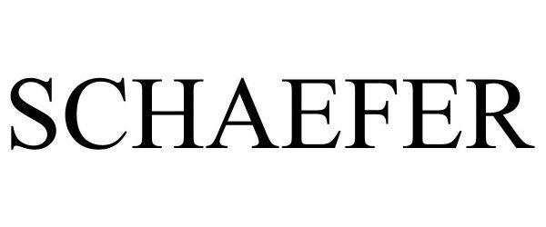 Trademark Logo SCHAEFER