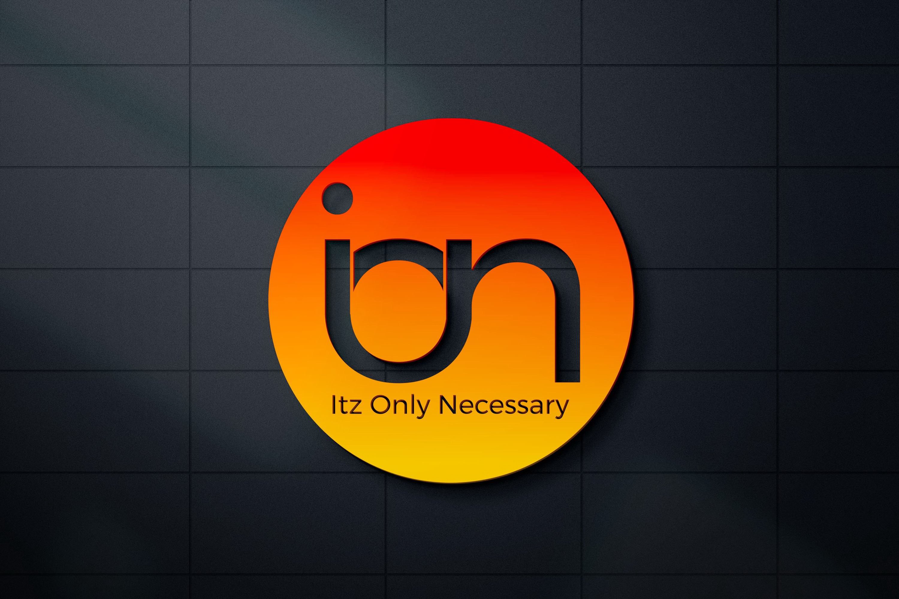 Trademark Logo ITZ ONLY NECESSARY