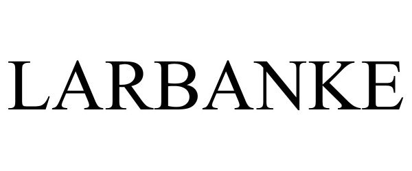 Trademark Logo LARBANKE