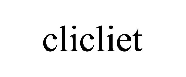 Trademark Logo CLICLIET