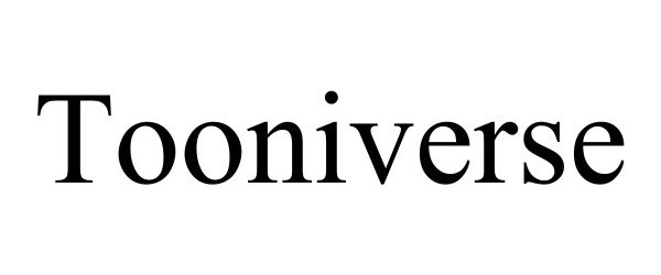 Trademark Logo TOONIVERSE