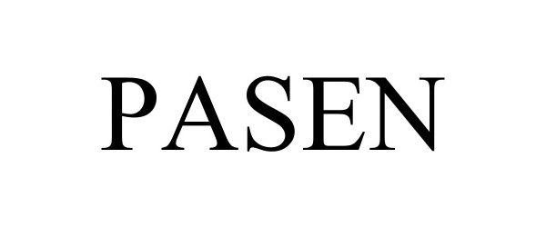 Trademark Logo PASEN