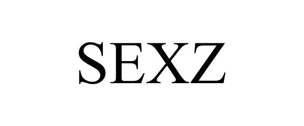 Trademark Logo SEXZ
