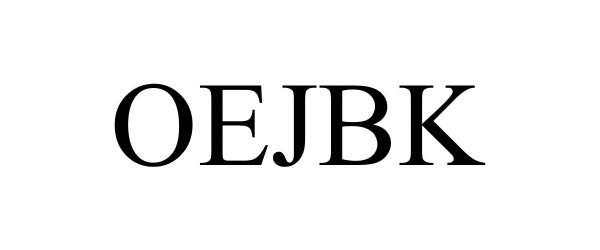 Trademark Logo OEJBK