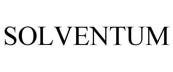 Trademark Logo SOLVENTUM