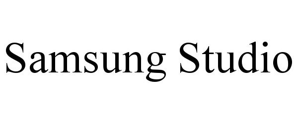 Trademark Logo SAMSUNG STUDIO