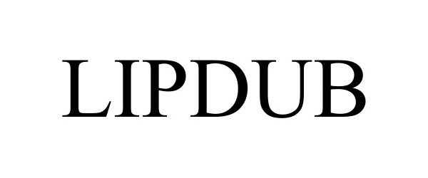 Trademark Logo LIPDUB