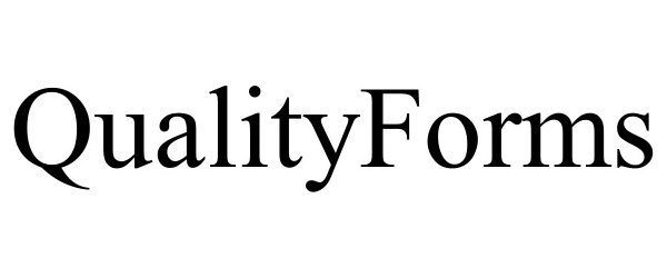Trademark Logo QUALITYFORMS