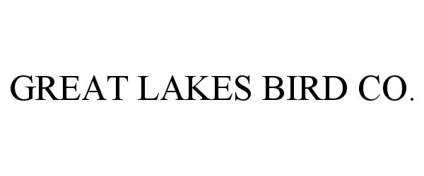  GREAT LAKES BIRD CO.