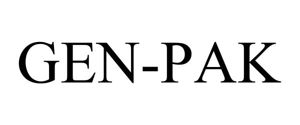 Trademark Logo GEN-PAK