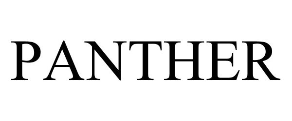 Trademark Logo PANTHER