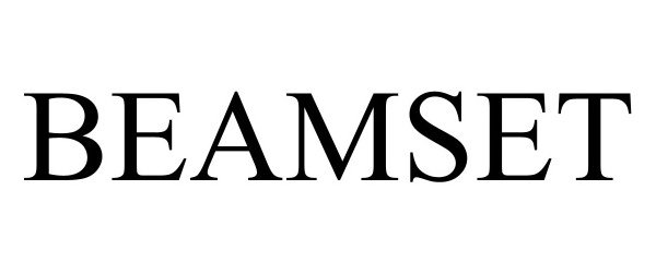Trademark Logo BEAMSET