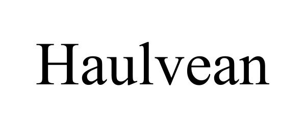 Trademark Logo HAULVEAN
