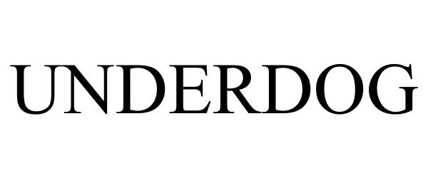 Trademark Logo UNDERDOG