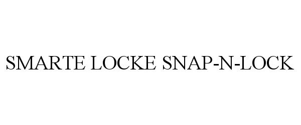  SMARTE LOCKE SNAP-N-LOCK