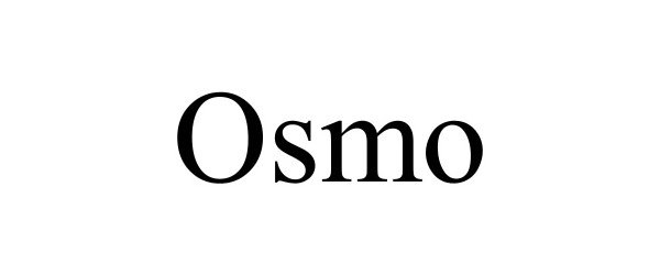 Trademark Logo OSMO