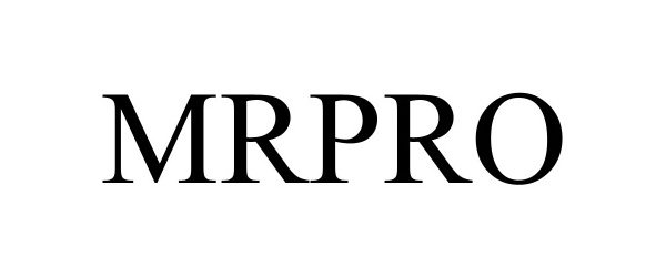 Trademark Logo MRPRO