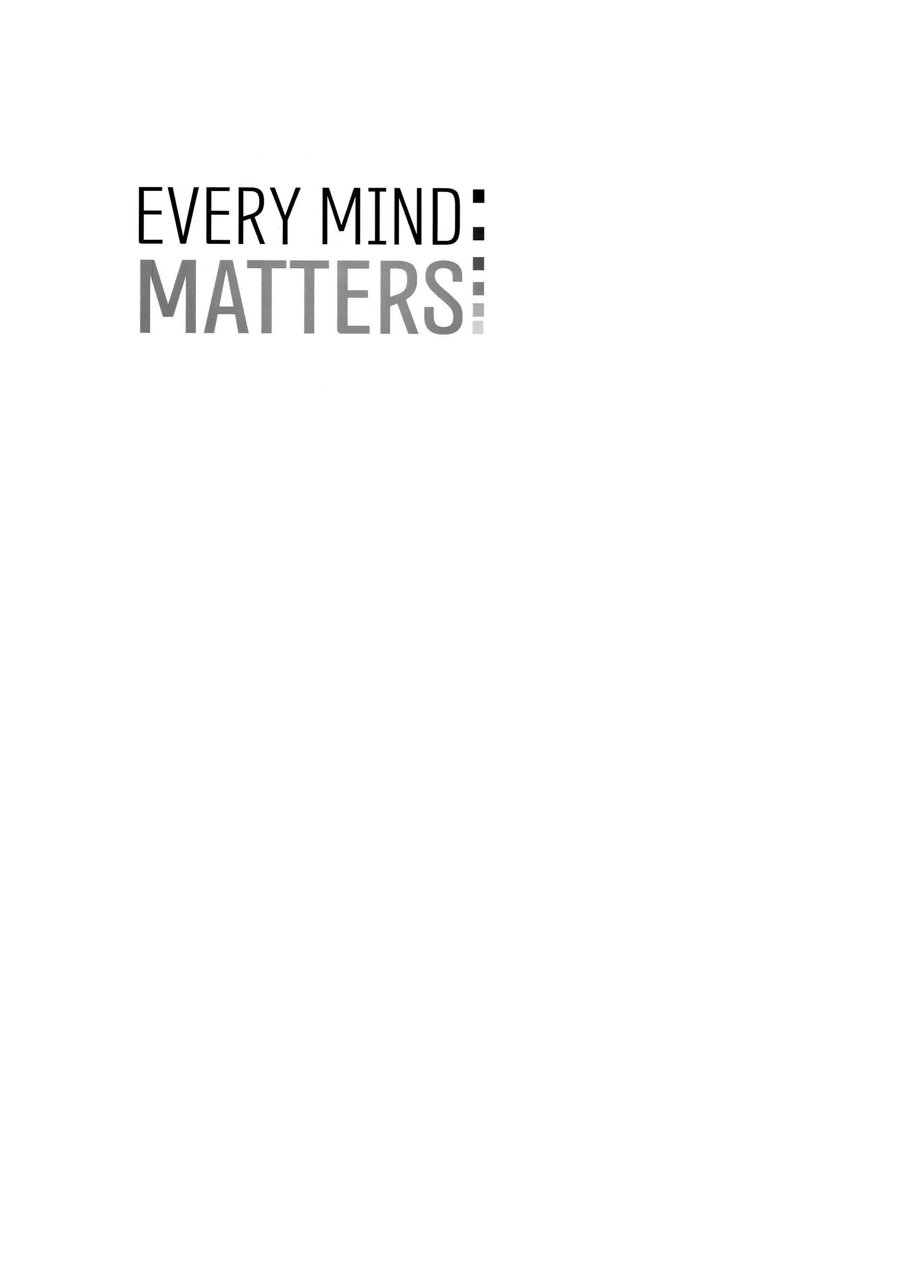 EVERY MIND MATTERS