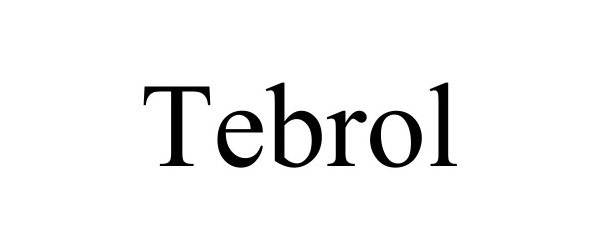 Trademark Logo TEBROL