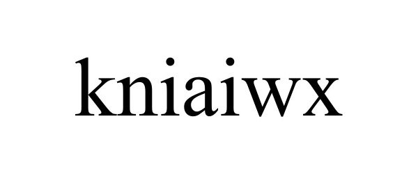 Trademark Logo KNIAIWX