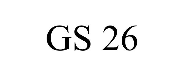  GS 26