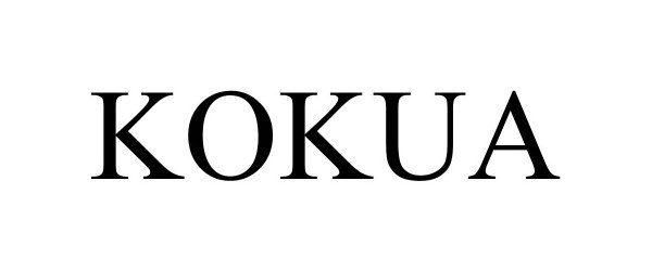 Trademark Logo KOKUA