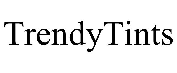 Trademark Logo TRENDYTINTS