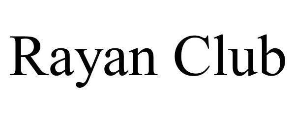 Trademark Logo RAYAN CLUB