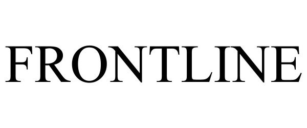 Trademark Logo FRONTLINE