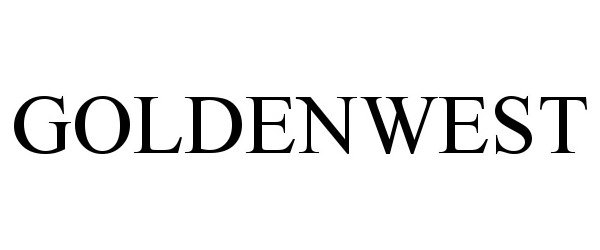 Trademark Logo GOLDENWEST