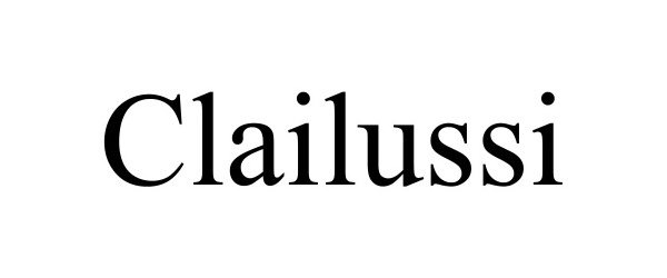 Trademark Logo CLAILUSSI