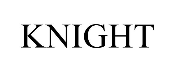 Trademark Logo KNIGHT
