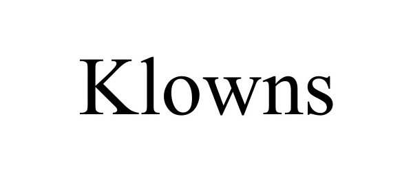  KLOWNS