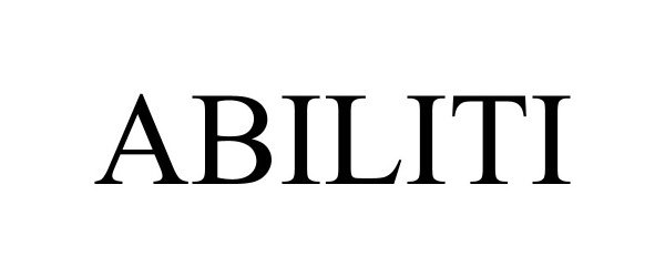 Trademark Logo ABILITI