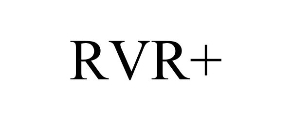 Trademark Logo RVR+
