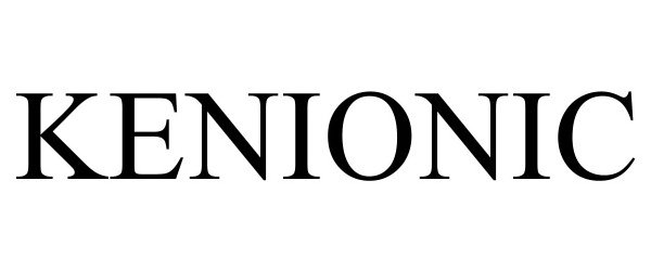 Trademark Logo KENIONIC