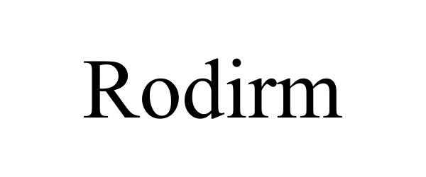 RODIRM